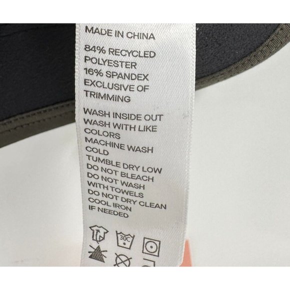 Quince Olive Green Ultra-Soft Performance Sports Bra sz XS Women's NWT Racerback - Picture 2 of 4